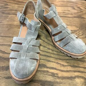 Seychelles Latchkey suede shoes